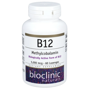 B12 Methylcobalamin 5,000mcg Bioclinic Naturals
