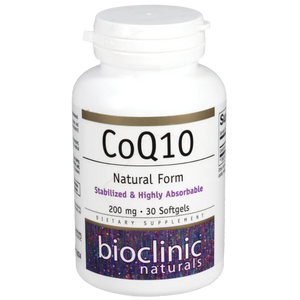 CoQ10 200 mg Bioclinic Naturals