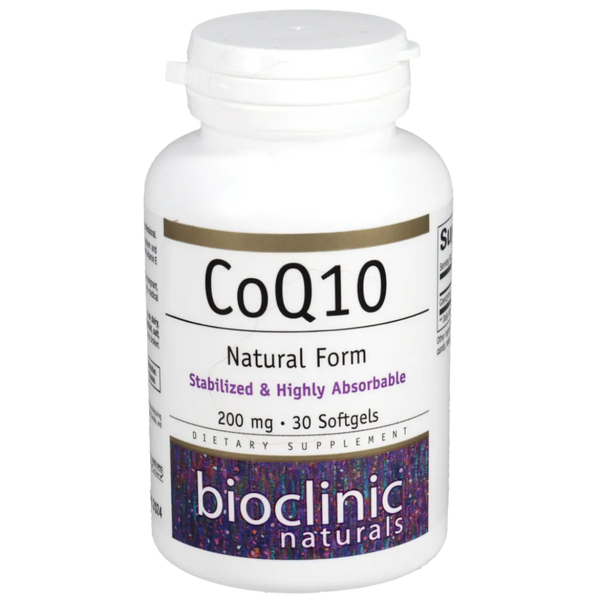 CoQ10 200 mg Bioclinic Naturals