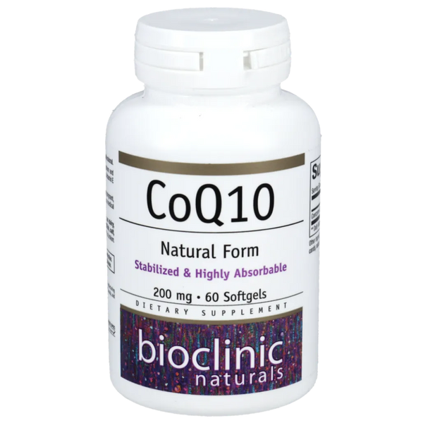 CoQ10 200 mg Bioclinic Naturals