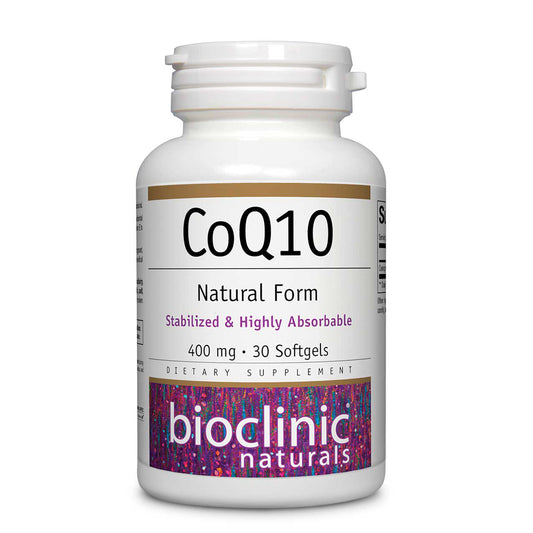 CoQ10 400 mg Bioclinic Naturals