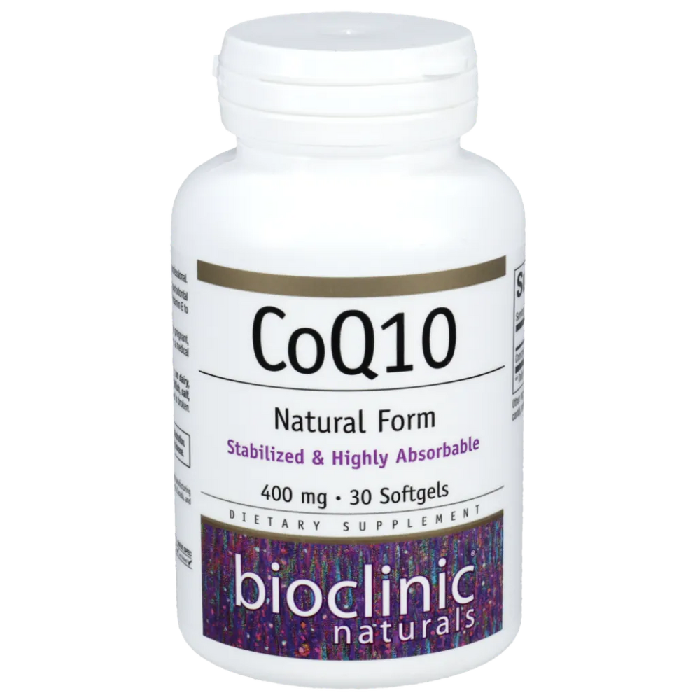 CoQ10 400 mg Bioclinic Naturals