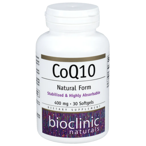 CoQ10 400 mg Bioclinic Naturals