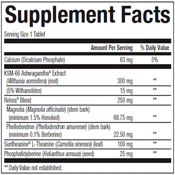 CortAlign Stress Manager Bioclinic Naturals