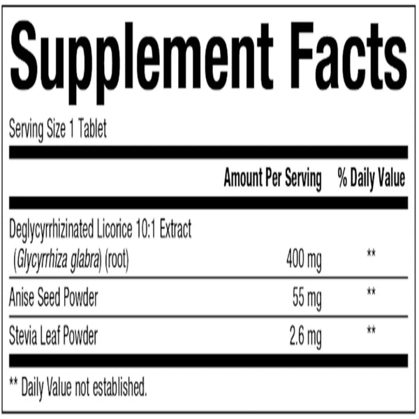 DGL 400mg Bioclinic Naturals