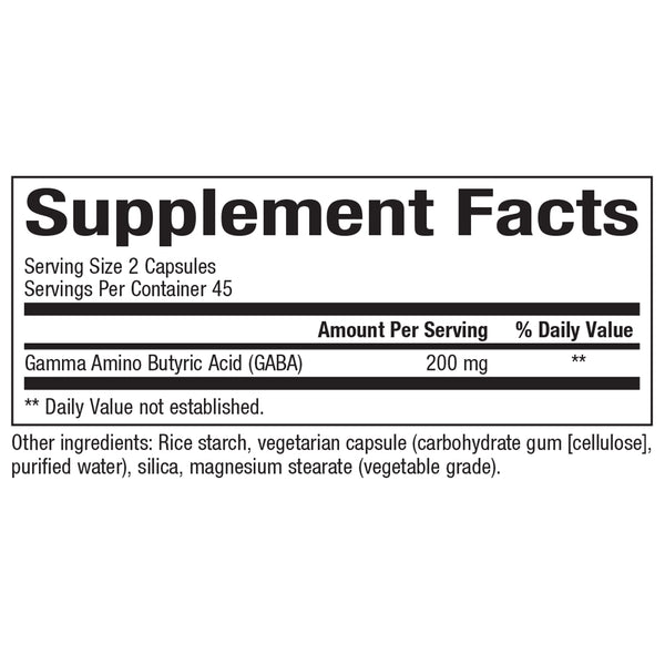 GABA-Pro 100mg Natural Bioclinic Naturals