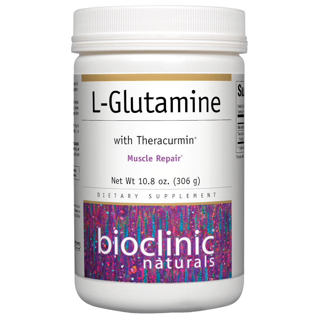 L-Glutamine with Theracurmin Bioclinic Naturals
