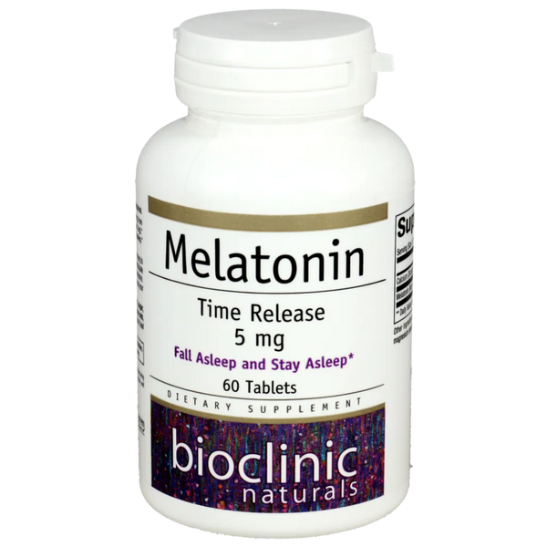Melatonin Time Release 5mg Bioclinic Naturals