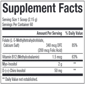 Myo-Inositol Plus Bioclinic Naturals