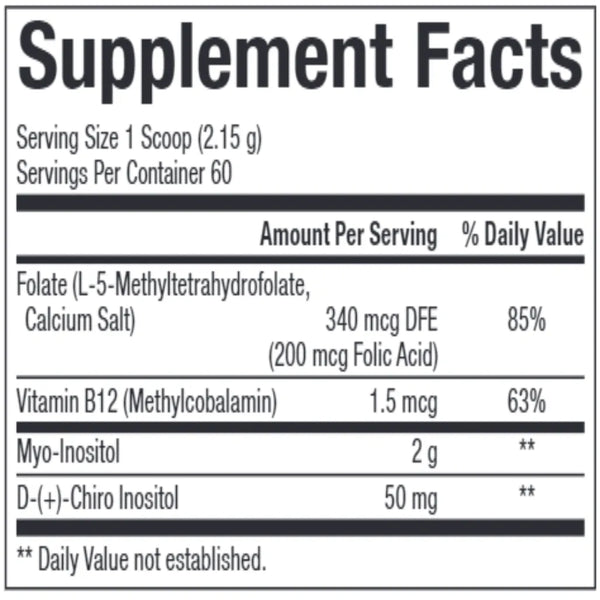 Myo-Inositol Plus Bioclinic Naturals