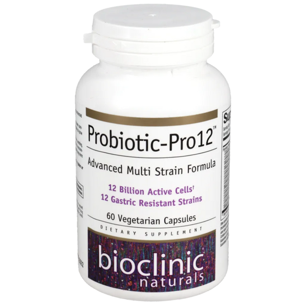 Prolic Bio Bioclinic Naturals Probiotic-Pro 12 - 60 Vegcaps | Nutriessential