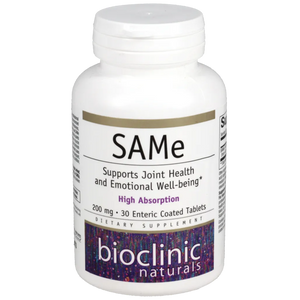 SAMe 30 Tabs. Bioclinic Naturals