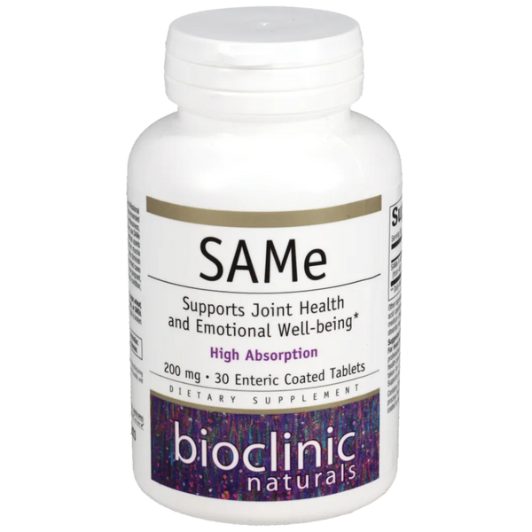 SAMe 30 Tabs. Bioclinic Naturals