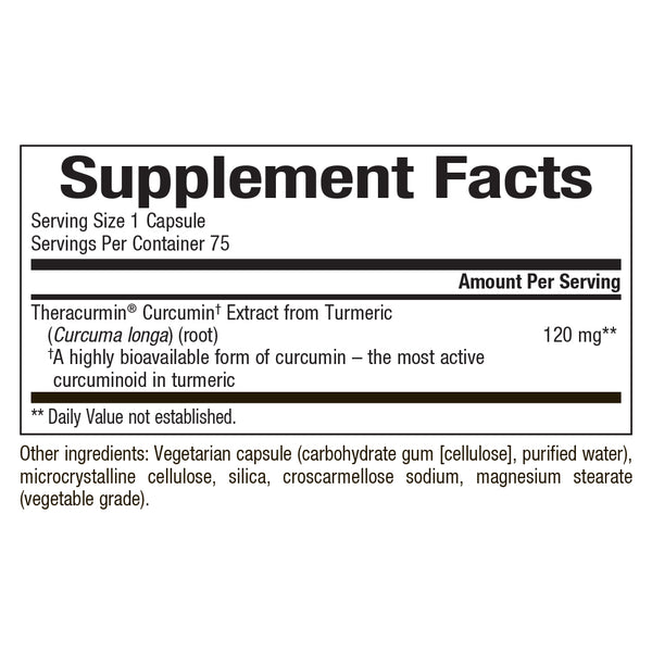 Theracurmin 2X Bioclinic Naturals