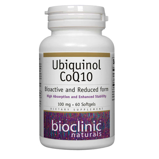 Ubiquinol CoQ10 100 mg Bioclinic Naturals
