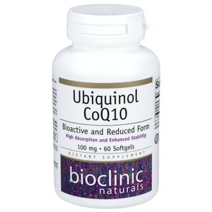 Ubiquinol CoQ10 100 mg Bioclinic Naturals