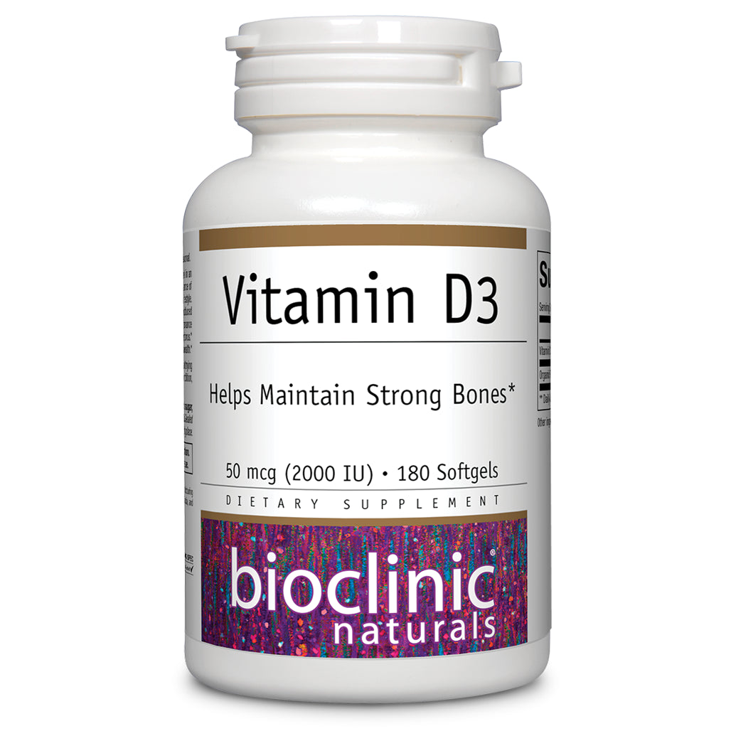 Vitamin D3 2000 IU Bioclinic Naturals