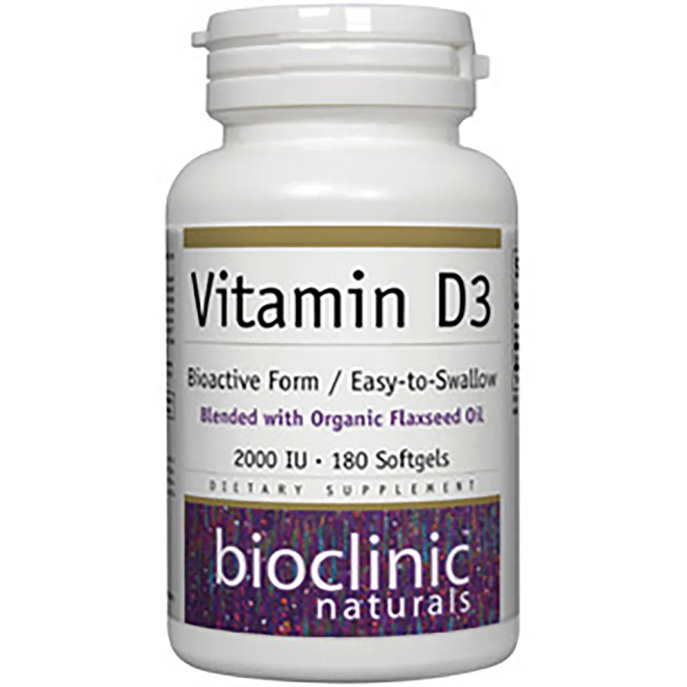 Vitamin D3 2000 IU Bioclinic Naturals