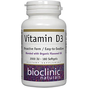 Vitamin D3 2000 IU Bioclinic Naturals