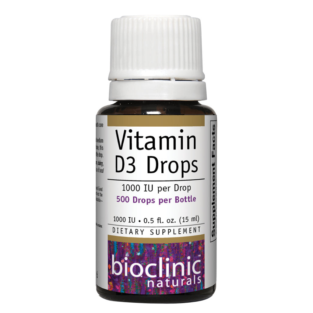 Vitamin D3 Drops 1000 IU Bioclinic Naturals