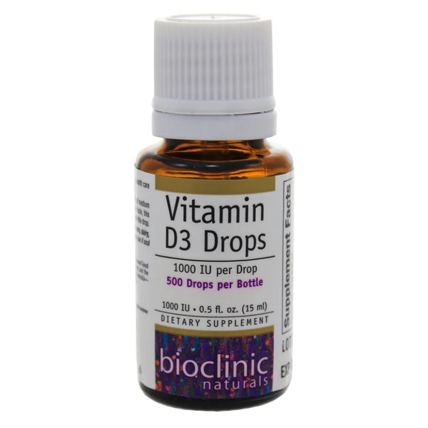 Vitamin D3 Drops 1000 IU Bioclinic Naturals