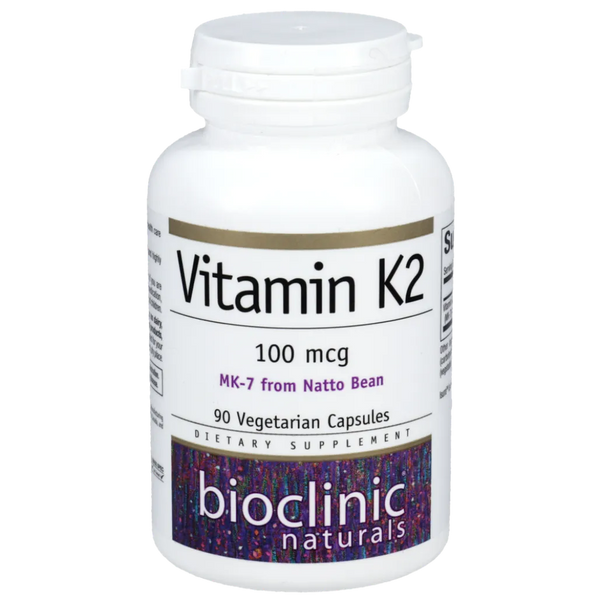 Vitamin K2 100mcg Bioclinic Naturals