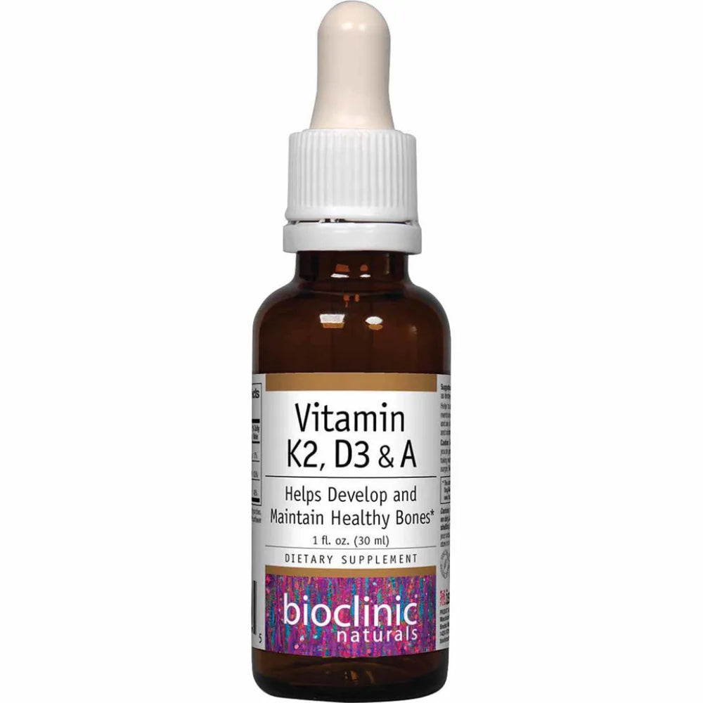 Vitamin K2, D3 & A Bioclinic Naturals