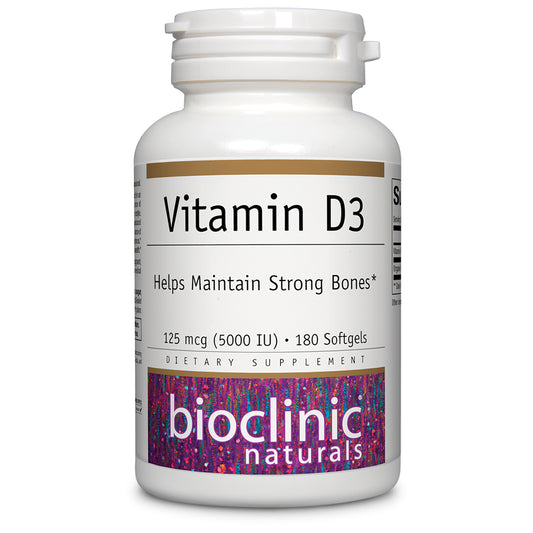Vitamin D3 5000IU Bioclinic Naturals