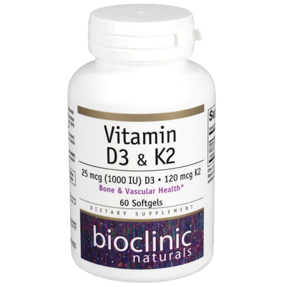 Vitamin D3 & K2 Bioclinic Naturals