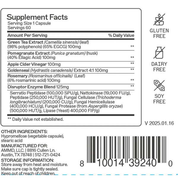 Biofilm Disruptor By Amy Myers MD
