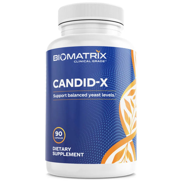 Shop for BioMatrix's Candid-X - 90 capsules | Supports Healthy Gut Bacteria and Microbiome Balance