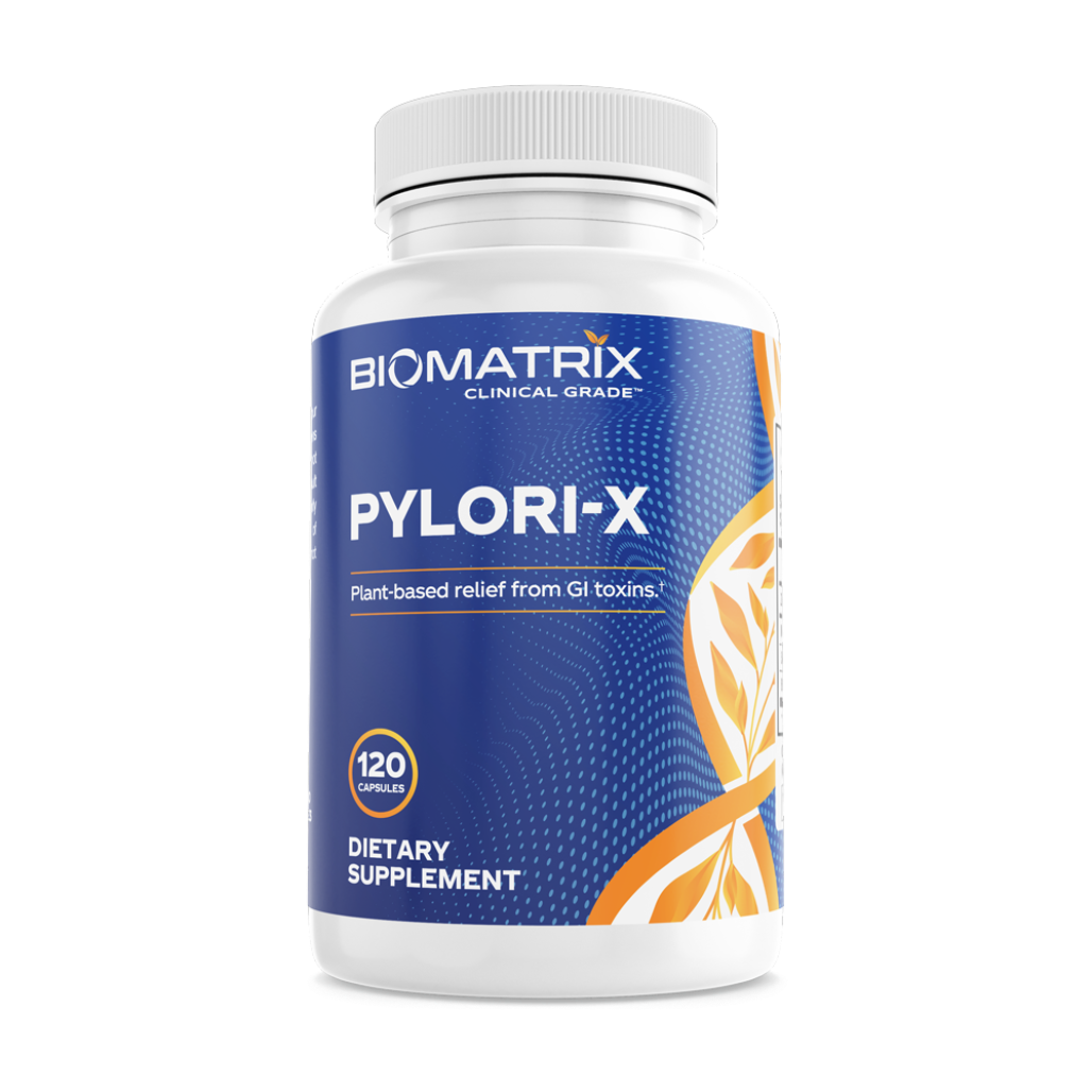 BioMatrix Pylori-X - 120 capsules | Plant based relief from GI toxins | Gastrointestinal health