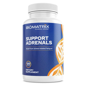 BioMatrix's Support Adrenals -120 capsules - stress relief supplement