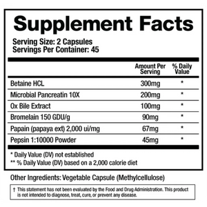 Support Digestion BioMatrix