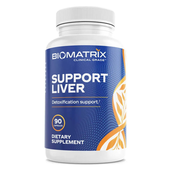 Biomatrix designed Support Liver dietary supplement for healthy detoxification and liver funtion