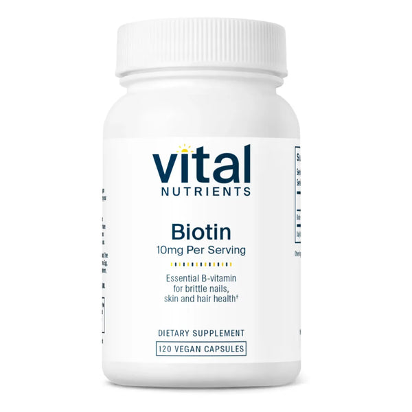 Biotin 10mg by Vital Nutrients at Nutriessential.com
