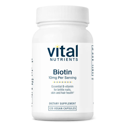 Biotin 5mg by Vital Nutrients - 120 Vegan Capsules