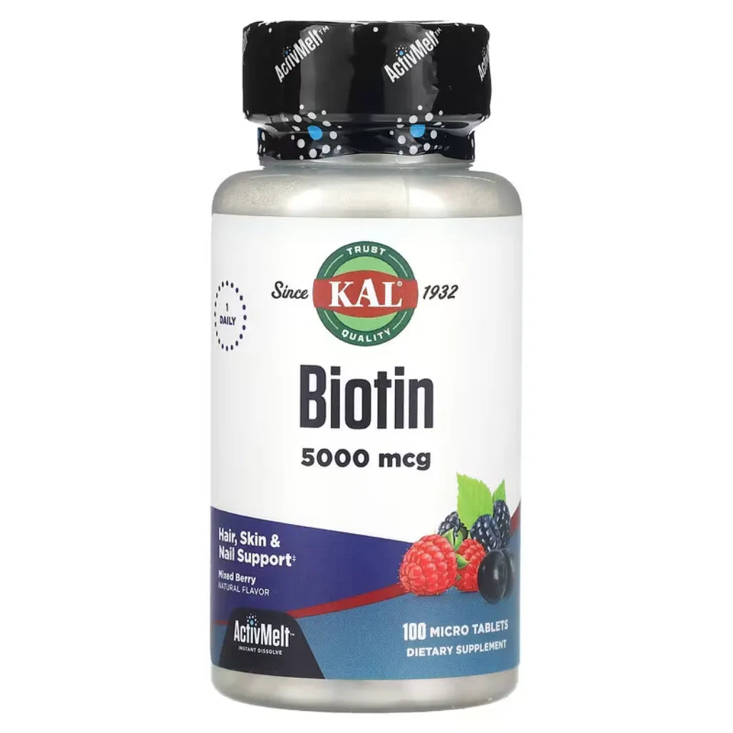 Biotin 5000 mcg Mixed Berry KAL