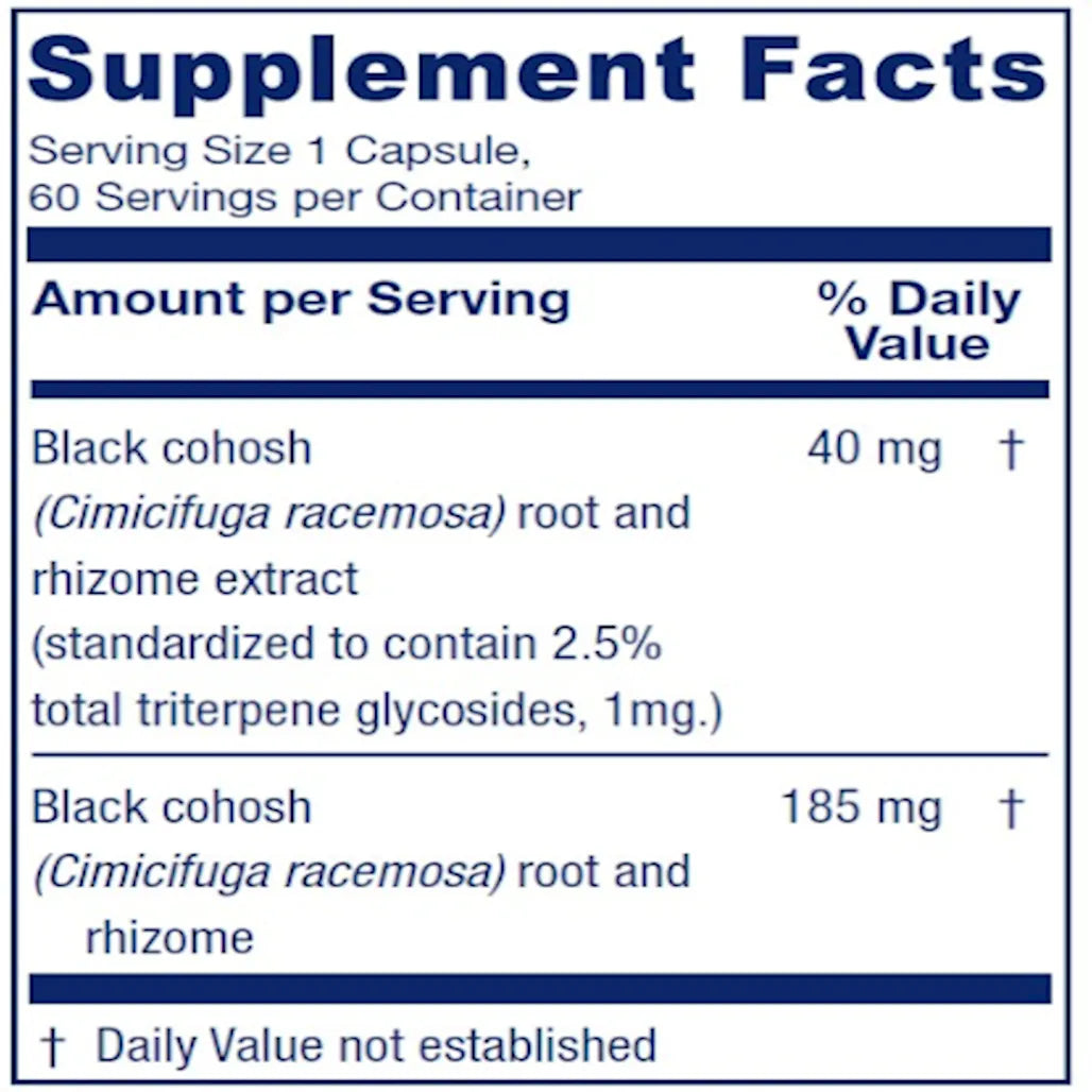 Black Cohosh Vitanica