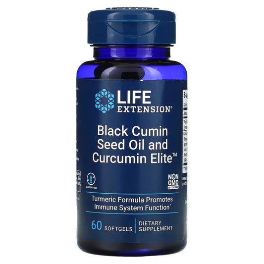 Black Cumin Seed Oil & Curcumin Life Extension