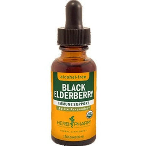 Black Elderberry Alcohol Free 1oz Herb Pharm
