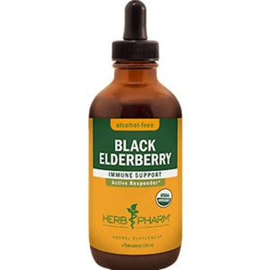 Black Elderberry Alcohol Free 4oz Herb Pharm