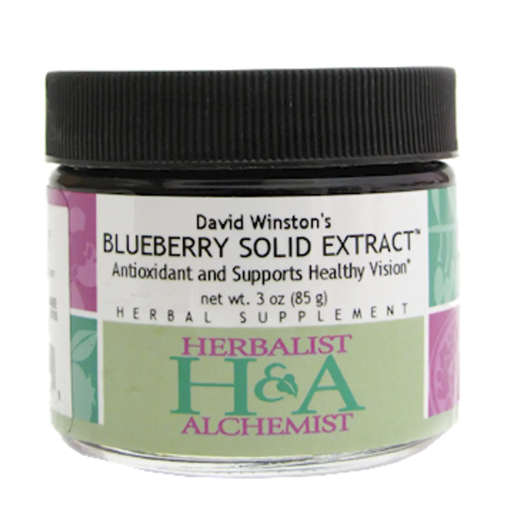 Blueberry Solid Extract 6 oz Herbalist Alchemist