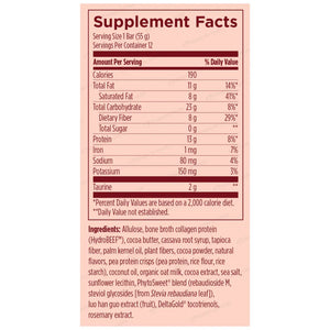 Bone Broth Protein Power Chocolate Crunch Bars, Hot Cocoa Flavor by Fx Chocolate