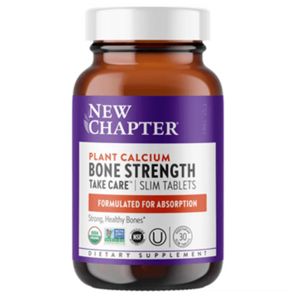 Bone Strength Take Care Slim Tabs by New Chapter at Nutriessential.com