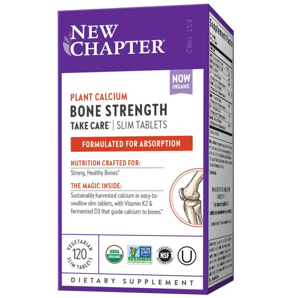 Bone Strength Take Care Slim Tabs by New Chapter