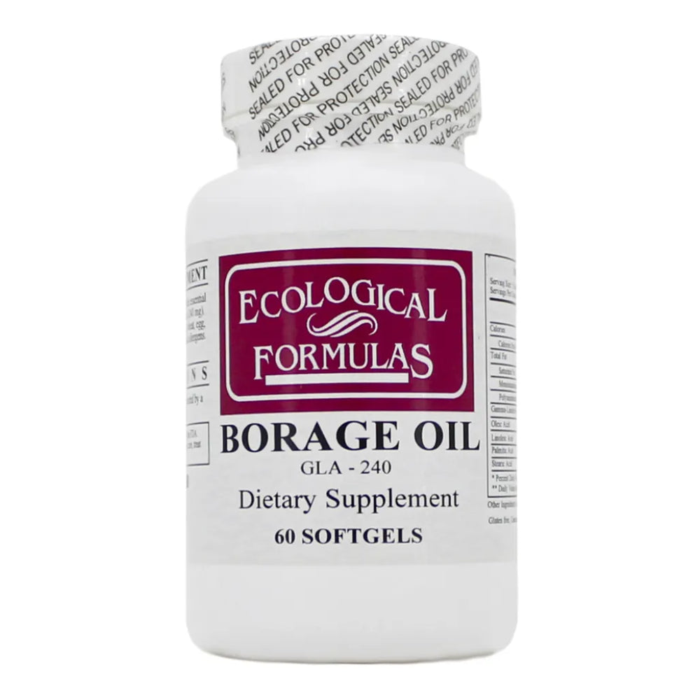 Borage Oil GLA-240 Ecological Formulas/Cardiovascular Research