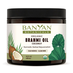 Brahmi Oil, Coconut Banyan Botanicals