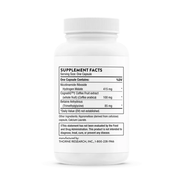 Thorne Brain Factors 30 caps supplement facts