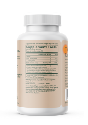 Brain Fuel Mushroom Superfood Capsules